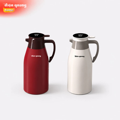 [KOL] Bình Ủ Giữ Nhiệt Điện Quang BU01 Hiển Thị Nhiệt Độ, Pin CR2032, Thân Nhựa - Có Thể Ủ Trà, Giữ Ấm, Bảo hành 6 Tháng
