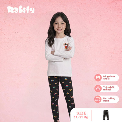  Quần legging dài bé gái Rabity 92556
