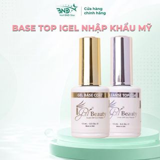 Base top Igel nhập khẩu Mỹ (15ml) - Sơn gel liên kết và top phủ bóng cao cấp USA
