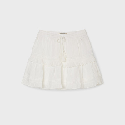 Váy WHO.A.U Dobby Short Tiered Skirt_WHWHG2535F
