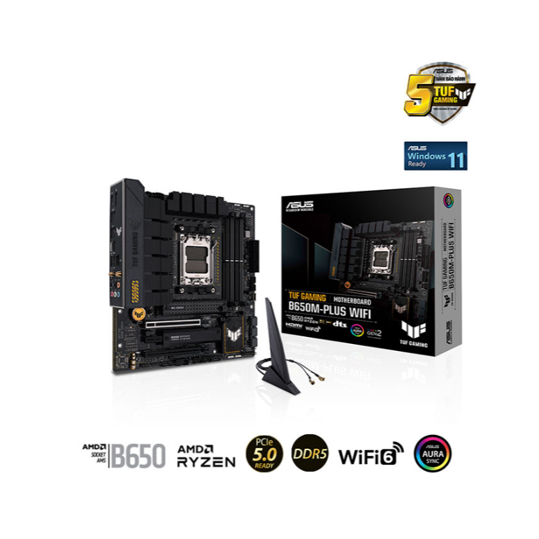 [Hàng Đã Qua Sử Dụng] Mainboard ASUS TUF B650M GAMING PLUS WIFI