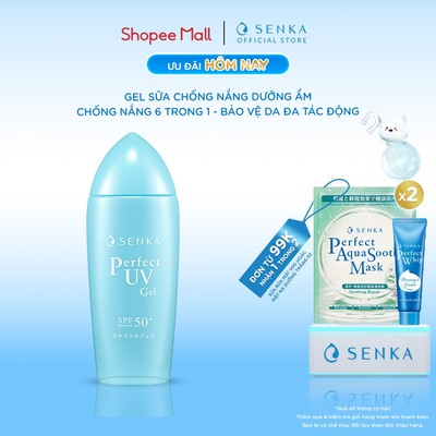 Gel sữa chống nắng Senka Perfect UV Gel 80ml