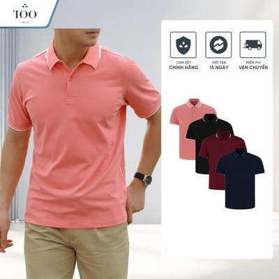 Áo Polo Nam Cộc Tay Vải Cotton Thoáng Mát Co Giãn Tốt Thấm Hút Mồ Hôi Ngày Hè TQQ PCB2209C