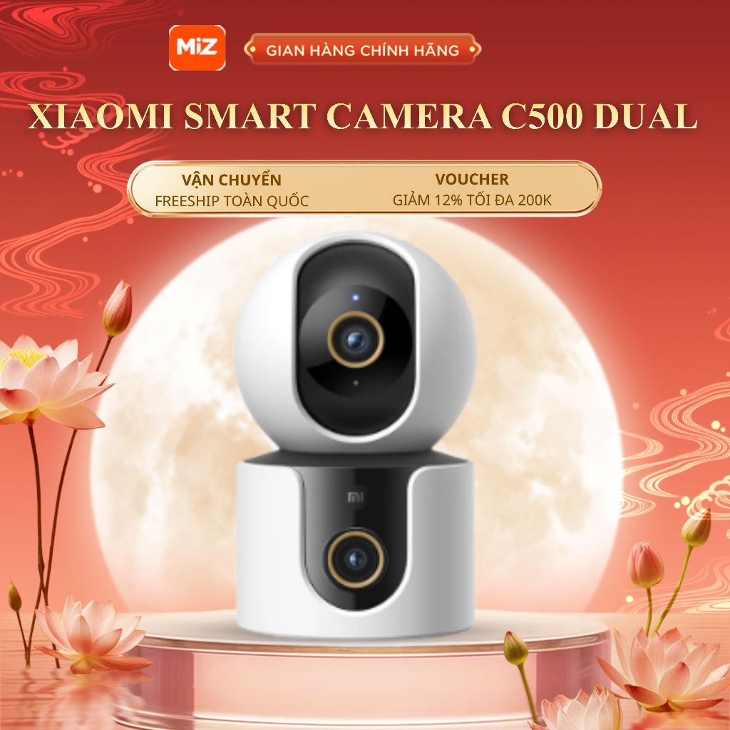 Camera an ninh Smart Xiaomi C500 Dual EU - Bản Quốc Tế Bảo Hành 12 Tháng