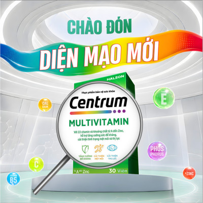 [Svip] Bộ 3 Thực phẩm bảo vệ sức khỏe CENTRUM MULTIVITAMIN cho NGƯỜI LỚN TỪ 19 TUỔI – 30 Viên