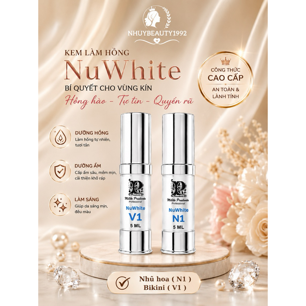 [Hỏa Tốc HCM ] Kem Nuwhite N1 V1 Chính Hãng