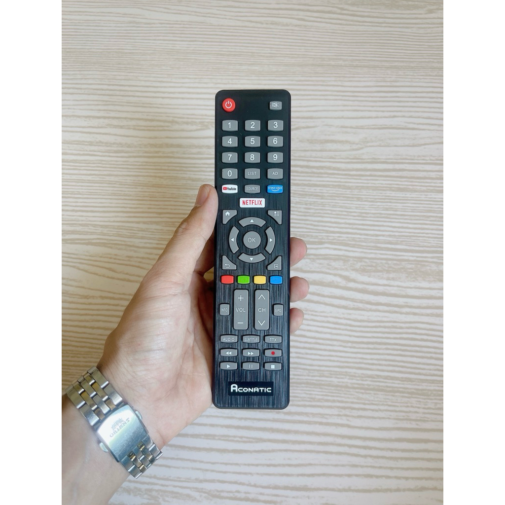 Điều khiển Tivi Aconatic hàng cao cấp( Dùng cho Tivi Aconatic có mẫu điều khiển giống hình)