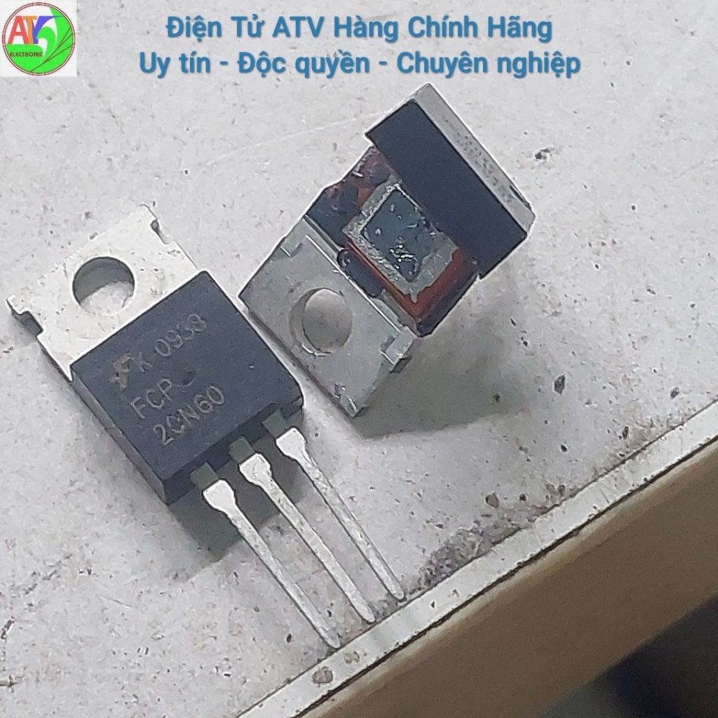 Mosfet nguồn xịn 20N60 (20A 600V) 18N50 (18A 500V) nhân to chính hãng dùng thay thế sửa chữa