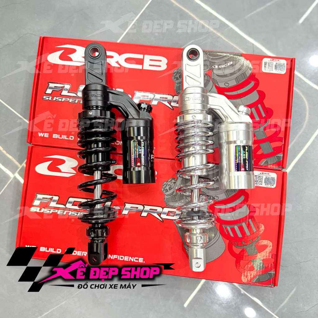 Phuộc RCB Flow Pro Vario125 Vario150 Vario160 Click Vision Shmode - 2 tăng chỉnh - chính hãng rcb