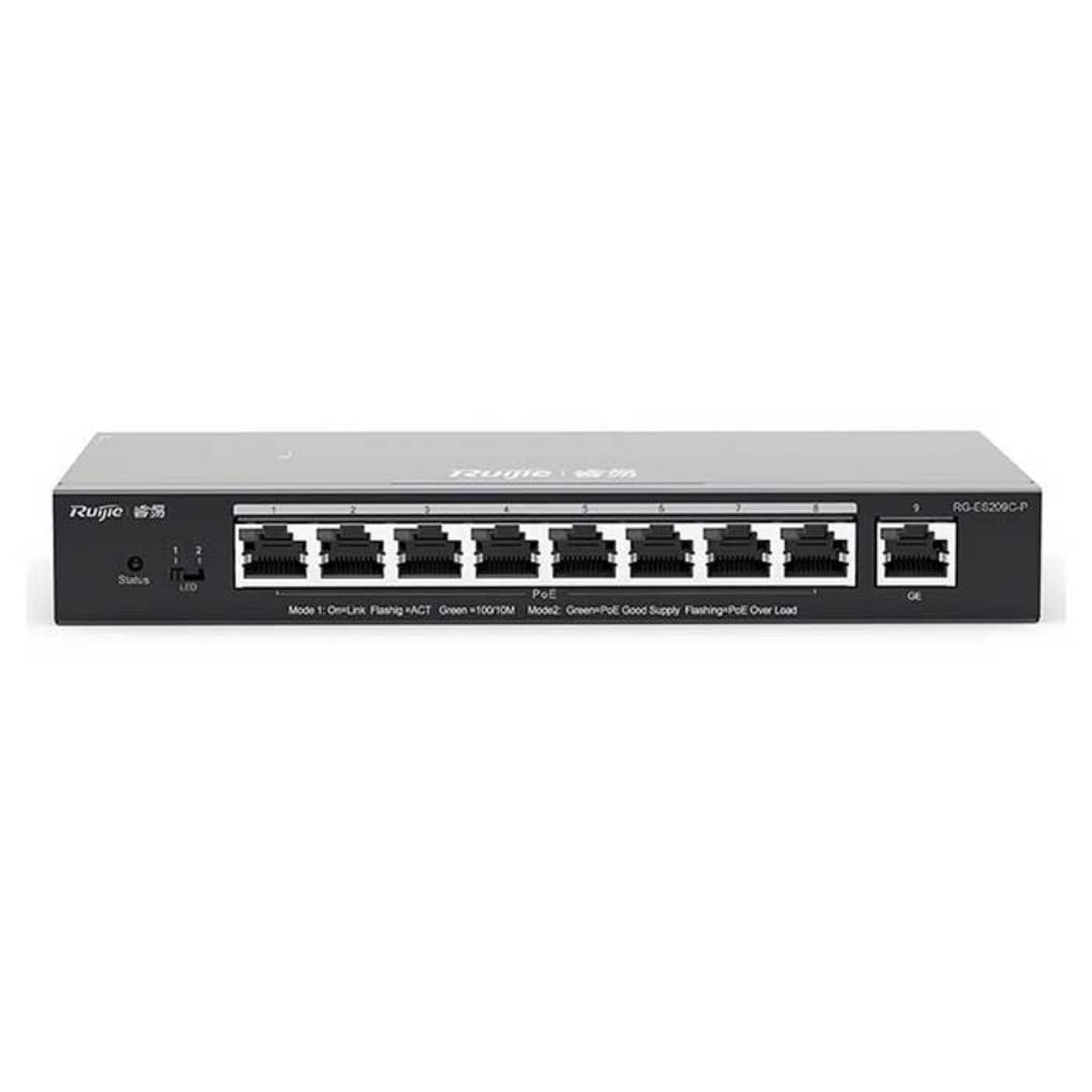 Switch POE 9 cổng RUIJIE REYEE RG-ES209GC-P
