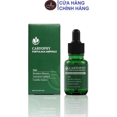 Tinh Chất Cho Da Mụn Caryophy Portulaca Ampoule 30ml