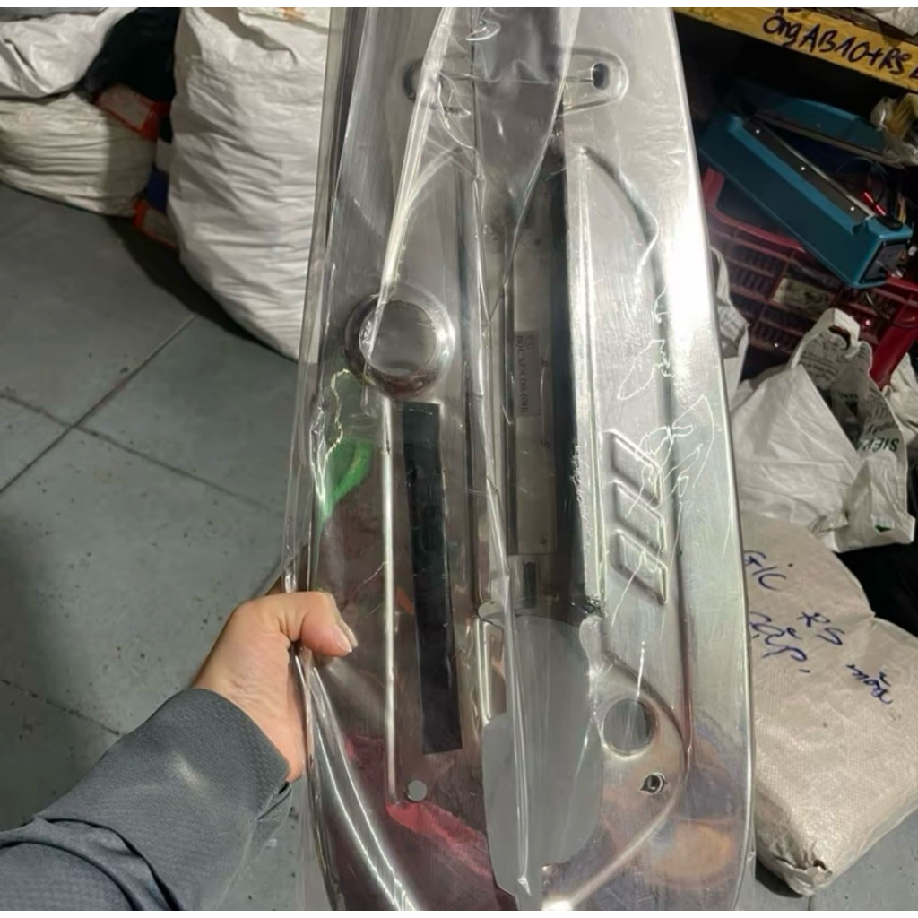 Carte Hộp Sên Xe Dream Wave Inox . Bộ Carte Che Sên Dream Wave Inox
