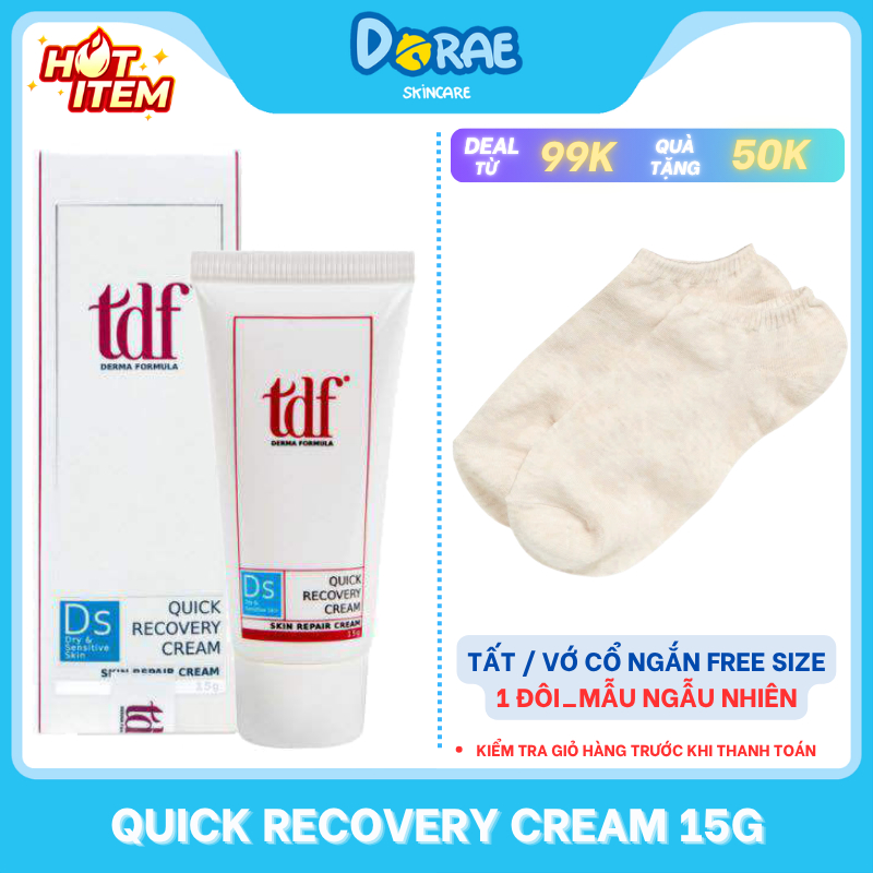 TDF l Kem dưỡng phục hồi da hư tổn TDF Quick recovery Cream