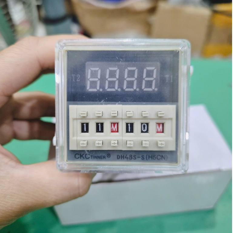 Rơ le thời gian DH48S công tắc hẹn giờ bật tắt luân phiên DH48S-S 12V, 24V 220V