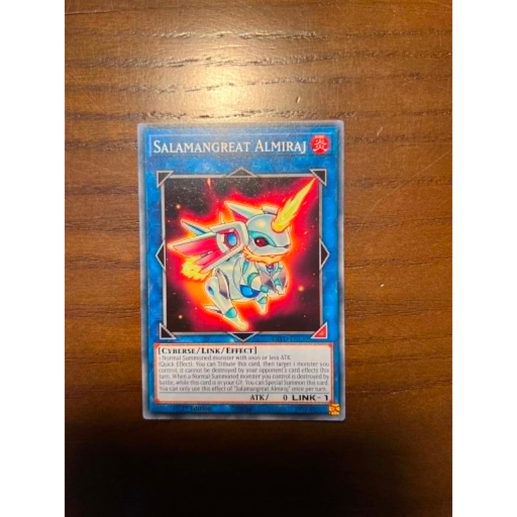 Thẻ bài Yugioh chính hãng Salamangreat Almiraj LAVD-ENL39