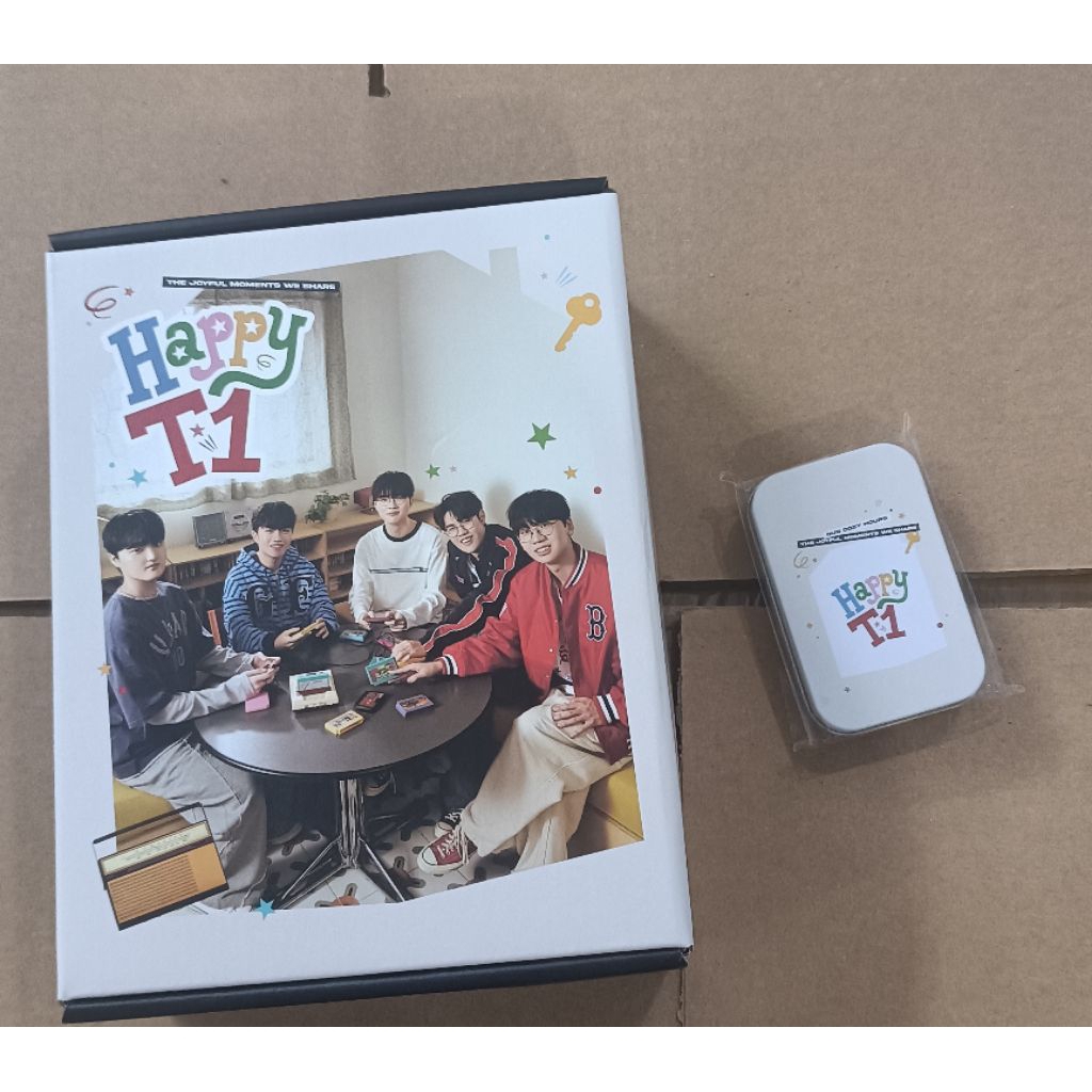 boxset t1 happy official merch chính hãng official t1 lck esport lol
