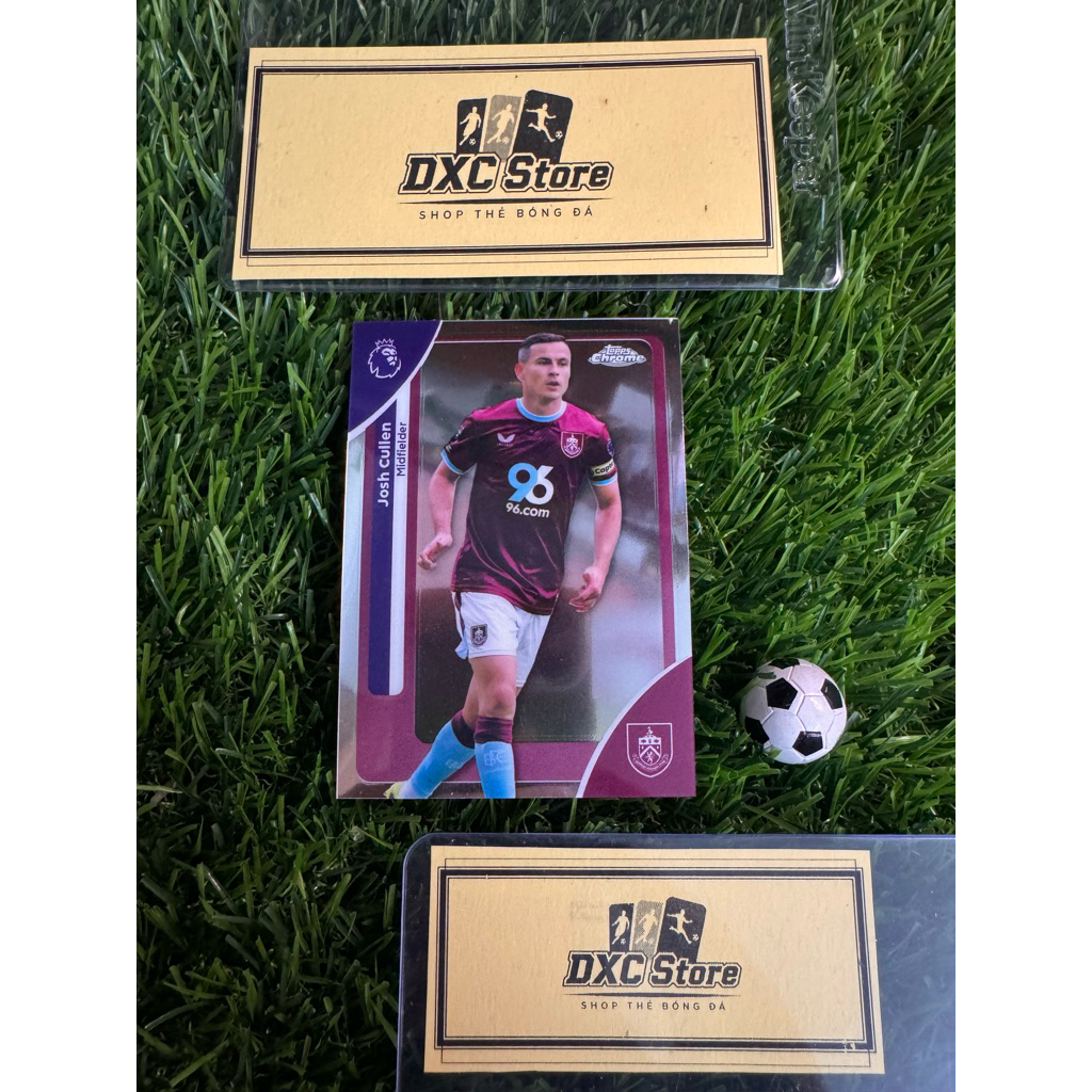 [ CHÍNH HÃNG ] - TOPPS CHROME PREMIER LEAGUE 2026 - JOSH CULLEN (BURNLEY)