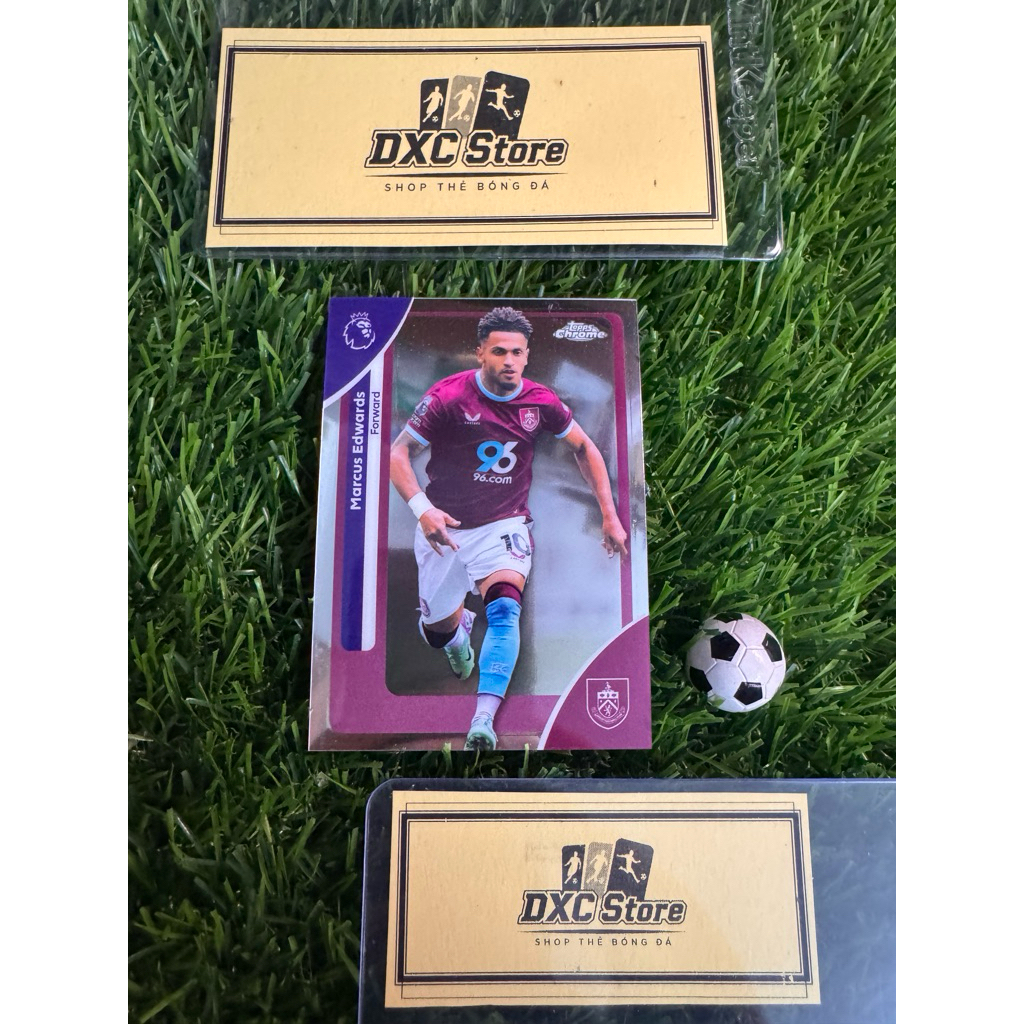 [ CHÍNH HÃNG ] - TOPPS CHROME PREMIER LEAGUE 2026 - MARCUS EDWARDS (BURNLEY)