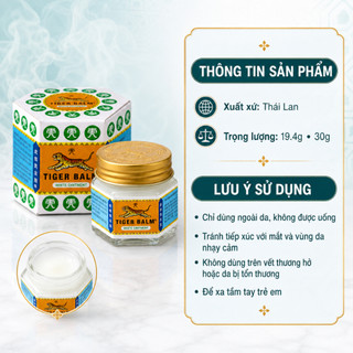 [DuyNisa Thailand] Dầu Cù Là Con Hổ Tiger Balm