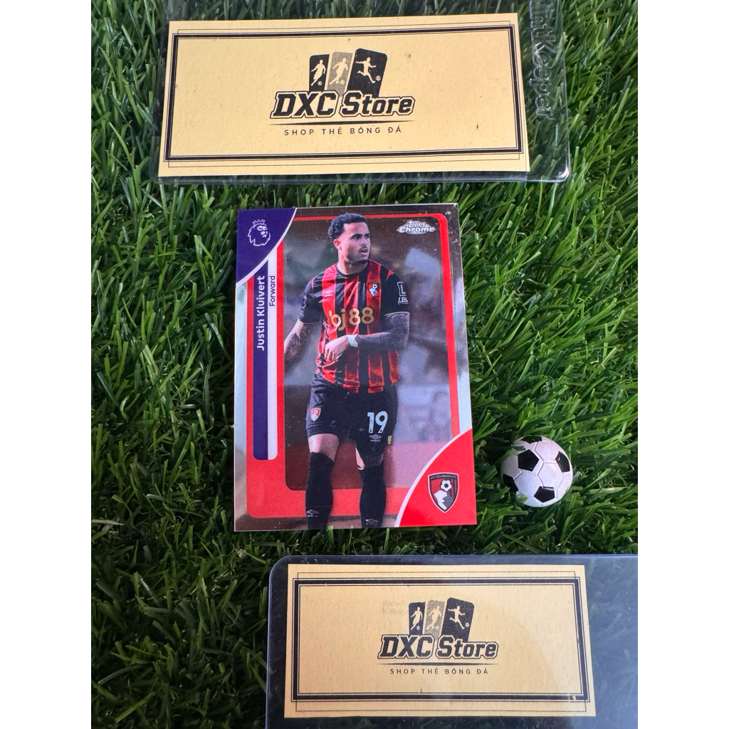 [ CHÍNH HÃNG ] - TOPPS CHROME PREMIER LEAGUE 2026 - JUSTIN KLUIVERT (BOURNEMOUTH)