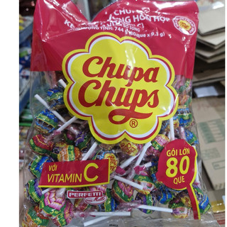 Kẹo mút hương hỗn hợp chupa chups gói 600g /744g