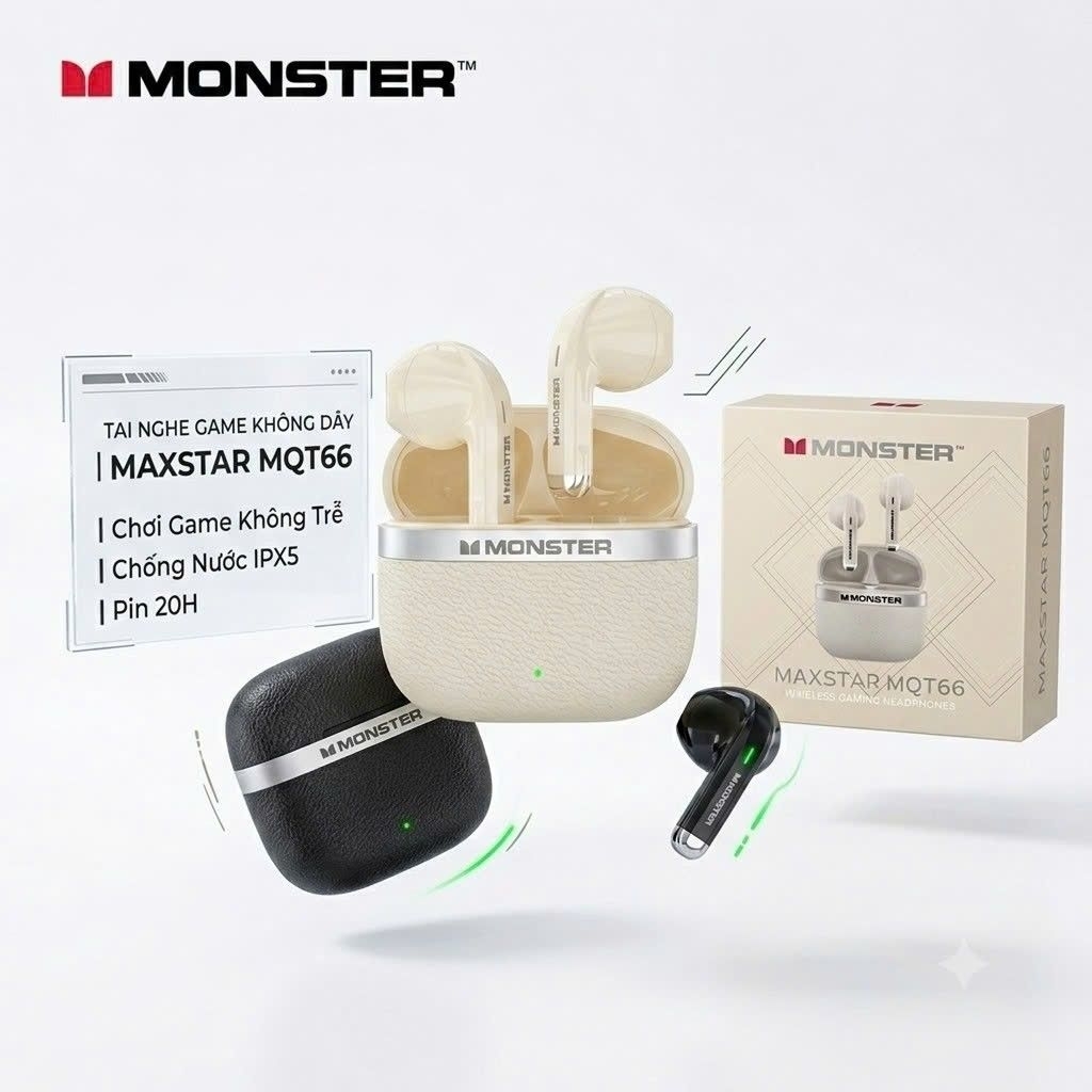 Tai nghe Bluetooh Monster