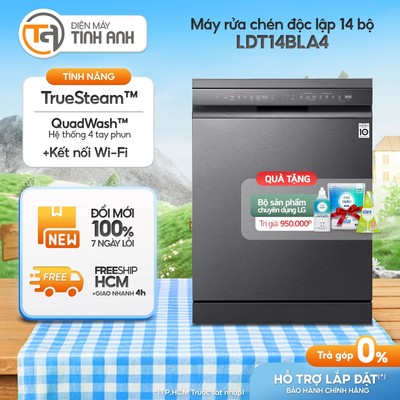 Máy Rửa Chén Độc Lập LG LDT14BLA4 - [Giao Toàn Quốc]