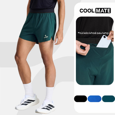 [MUA 2 GIẢM 5%]Quần short nam thể thao chạy bộ CoolFast không đường may 3.5 inch siêu nhẹ, thoáng khí Coolmate
