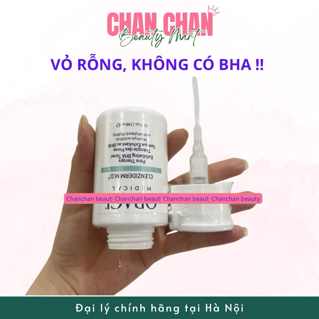 [RỖNG] VỎ CHAI TONER BHA OBAGI - CHANCHAN beauty