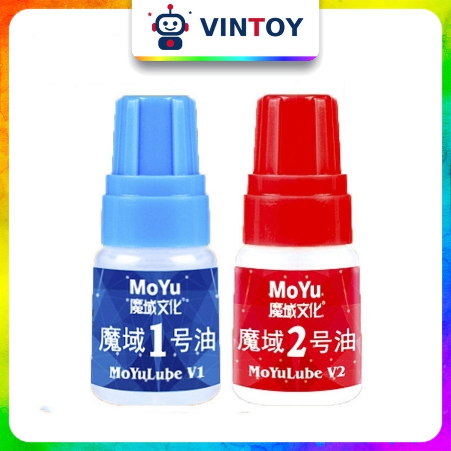 Dầu Bôi Trơn Rubik MoYu Lube V1 V2 V3 5ml Phụ Kiện Rubic Đồ Chơi Trí Tuệ Trẻ Em Phát Triển Tư Duy