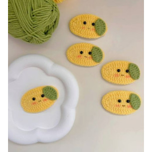 [Handmade] Kẹp tóc len| Phụ kiện tóc xinh