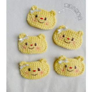 [Handmade] Kẹp tóc len| Phụ kiện tóc xinh