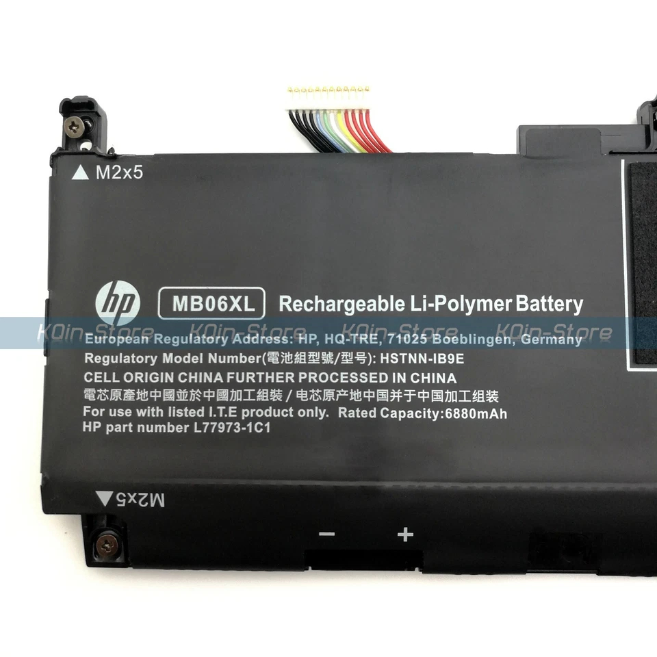 Pin Zin HP ZBook 15 Studio G7 G8 MB06XL - 83wh