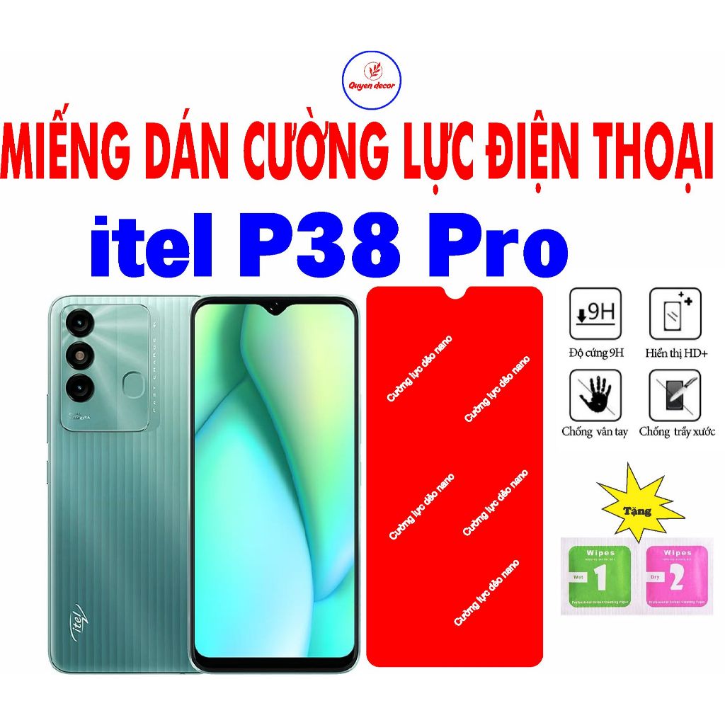 Cường lực dẻo cho điện thoại Itel P38 Pro