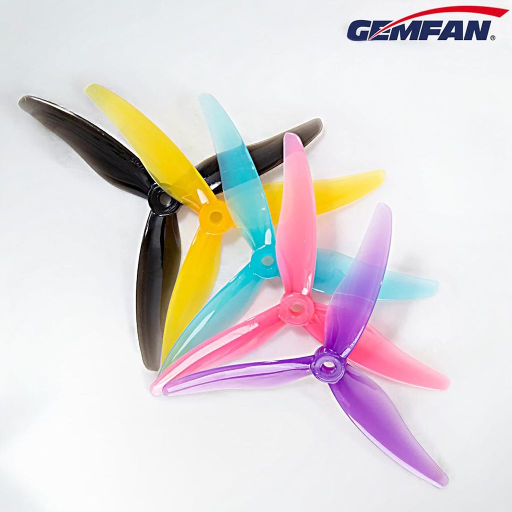 Cánh Gemfan Hurricane 51477 5.1 Inch 3 Lá M5 Cho Drone FPV Racing Freestyle – Chính Hãng