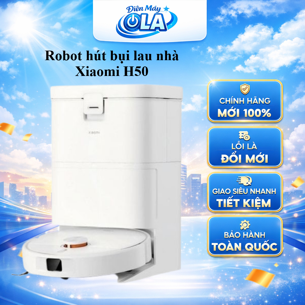 (TOÀN QUỐC) - H50 - Robot hút bụi lau nhà Xiaomi H50