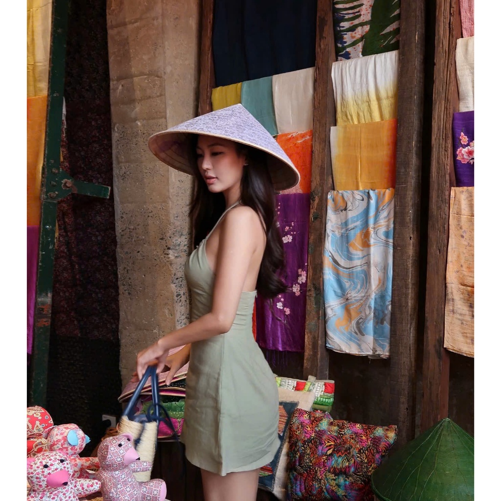 𝗘𝗹𝗶𝘀𝗲 𝗗𝗿𝗲𝘀𝘀 -|BEELY|- Đầm 2 dây dáng ôm, phong cách nữ tính và thanh lịch