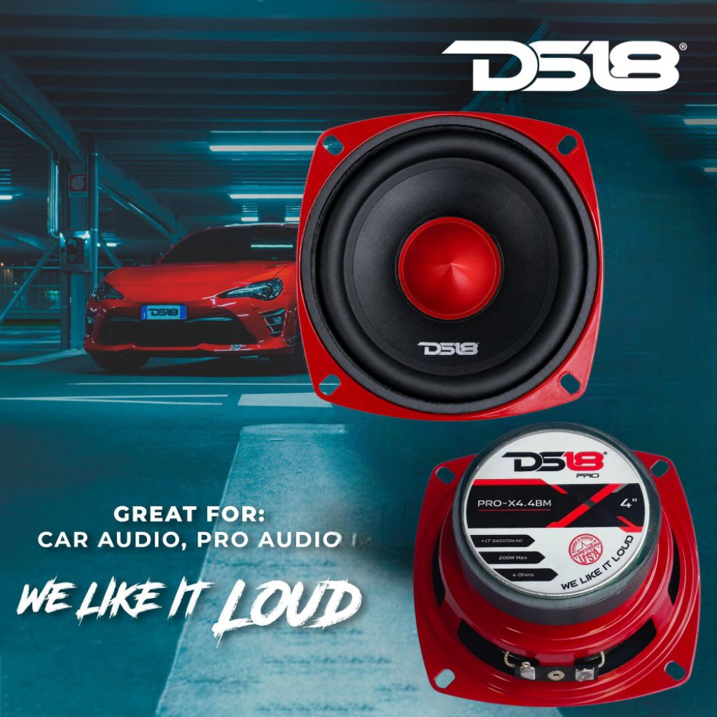 Loa Bass 10 Cm Ds18 Pro X4.4BM Cao Cấp