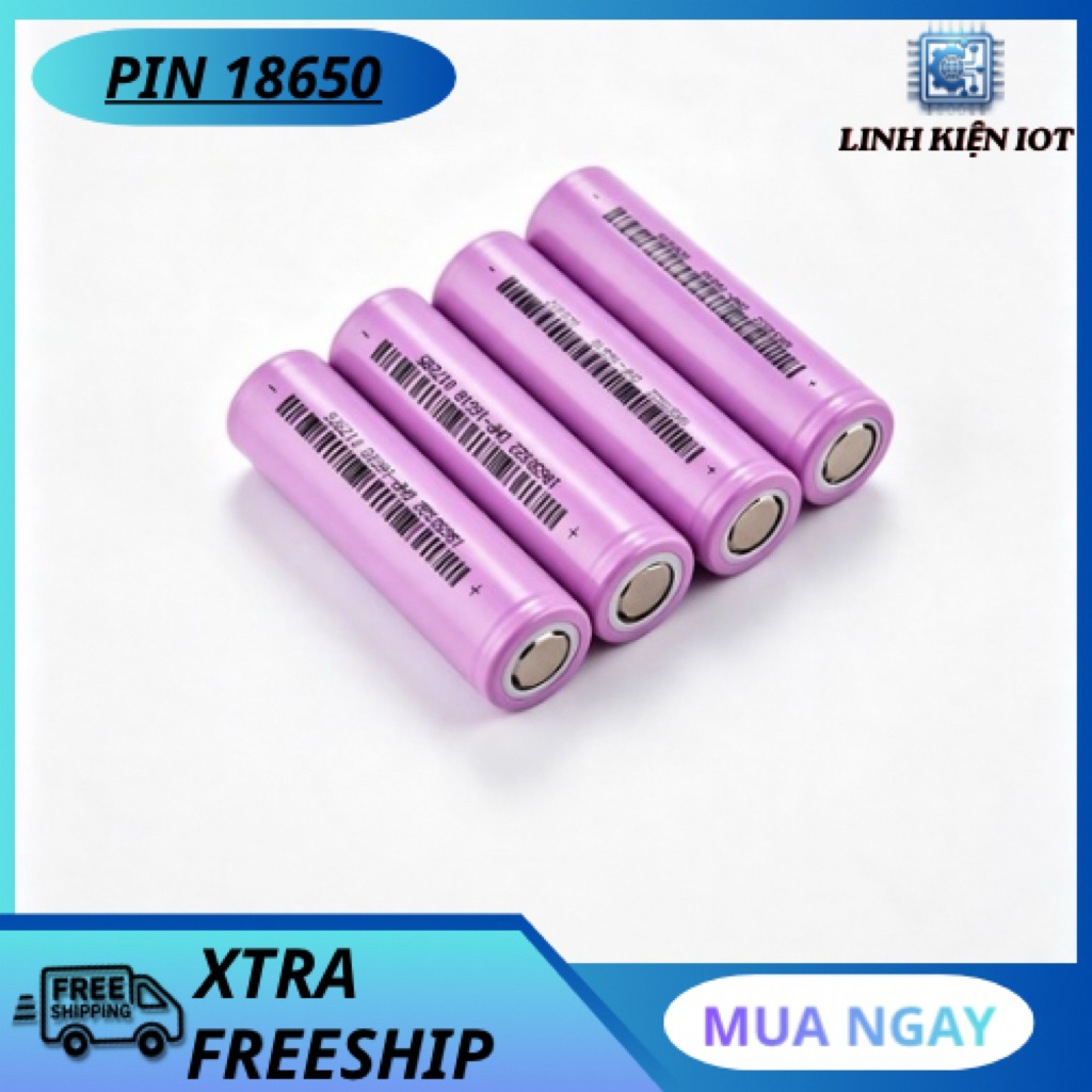 Pin 18650 Dòng Xả 5C 2600mah