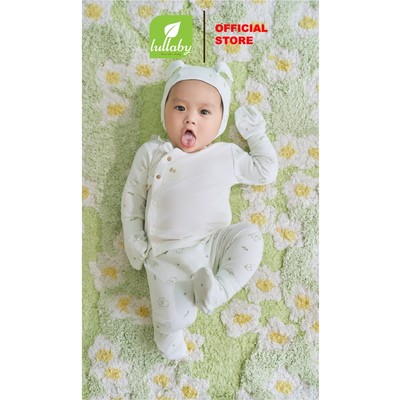 LULLABY - NH729C - Bộ BT + BG cài lệch dài tay