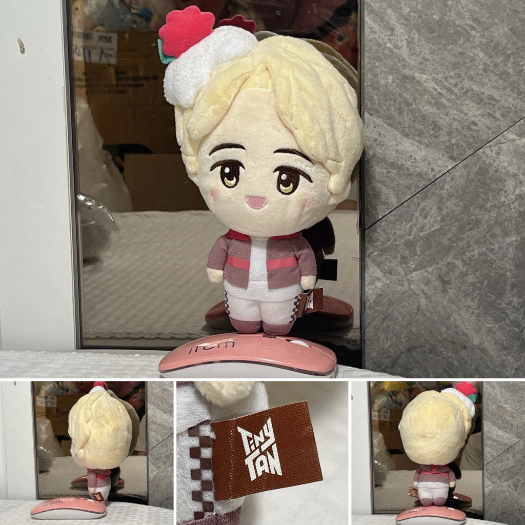 Gấu bông Chibi Jimin (BTS) - Chính hãng Nhật
