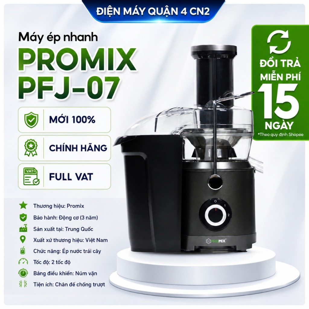 Máy ép trái cây nhanh Promix PFJ-07 1000W