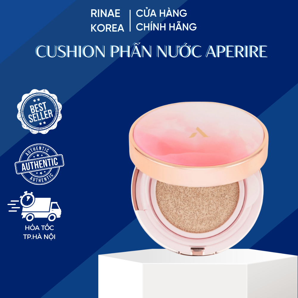 Cushion Phấn Nước Aperire Chống Nắng Che Phủ Hoàn Hảo Aperire Day Dream Cover Cushion SPF50+/PA++++