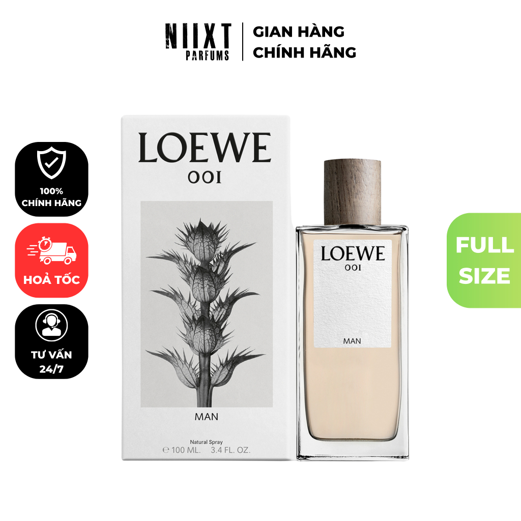 [Chính hãng] Nước hoa Loewe 001 Man Eau de Pafum / FULL 100ml