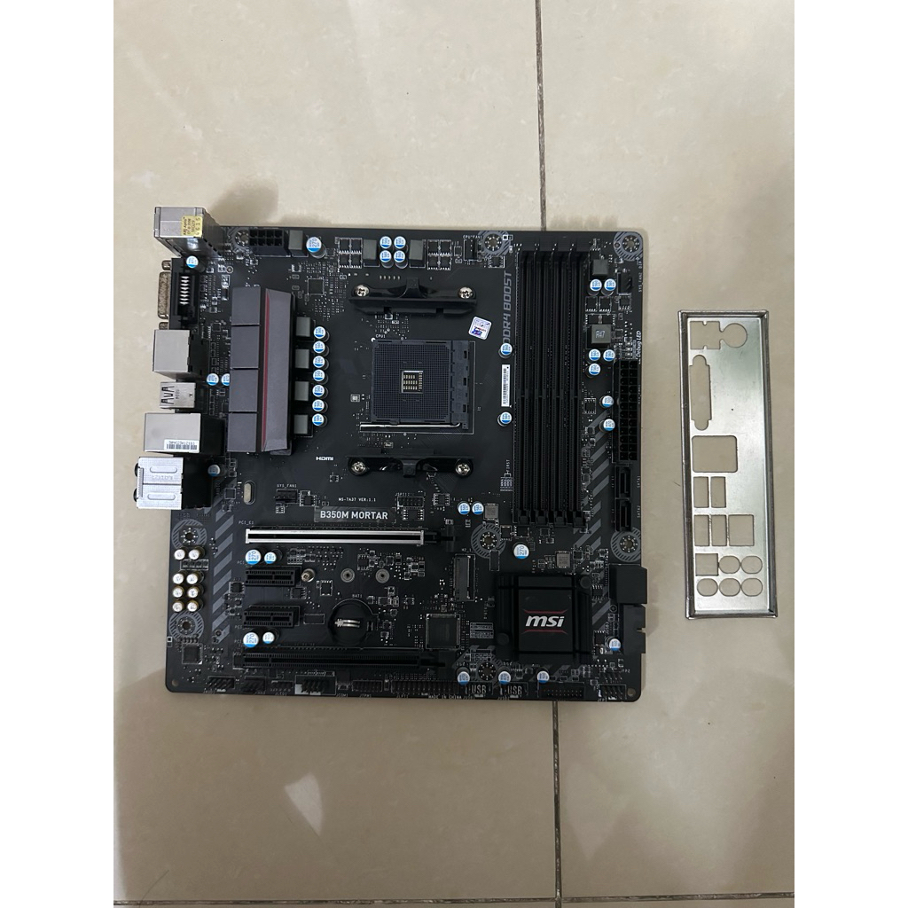 MSI B350M MORTAR AM4 – MAIN LỖI – BÁN SỬA CHỮA/LẤY LINH KIỆN