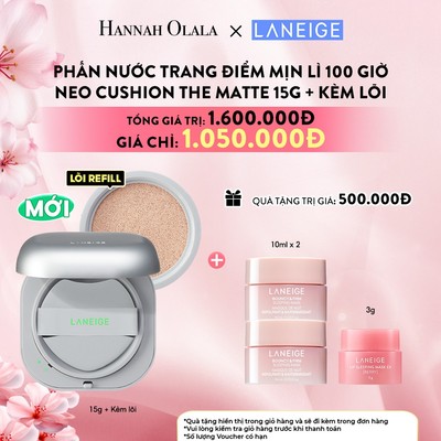 [LANEIGE x HANNAH] Phấn Nước Trang Điểm LANEIGE NEO CUSHION THE MATTE 15Gx2
