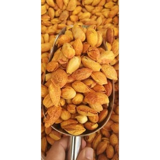 Túi 500g hạnh nhân rang bơ vỏ mỏng.