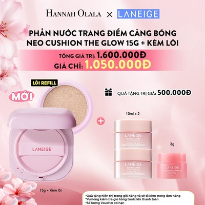 [LANEIGE x HANNAH] Phấn Nước Trang Điểm LANEIGE NEO CUSHION THE GLOW 15G*2
