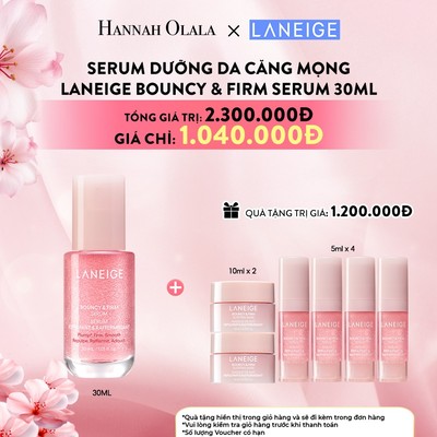 [LANEIGE x HANNAH] [Siêu phẩm 2025] Serum tăng cường collagen, làm mờ dấu hiệu lão hóa, giúp da căng sáng 30ml