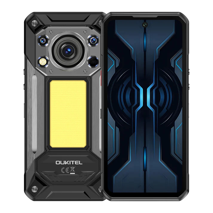 Oukitel WP500, 12GB+1TB, Camera 108MP, nhìn ban đêm, Nhận dạng vân tay, 6.78 inch, Android 16, MTK D